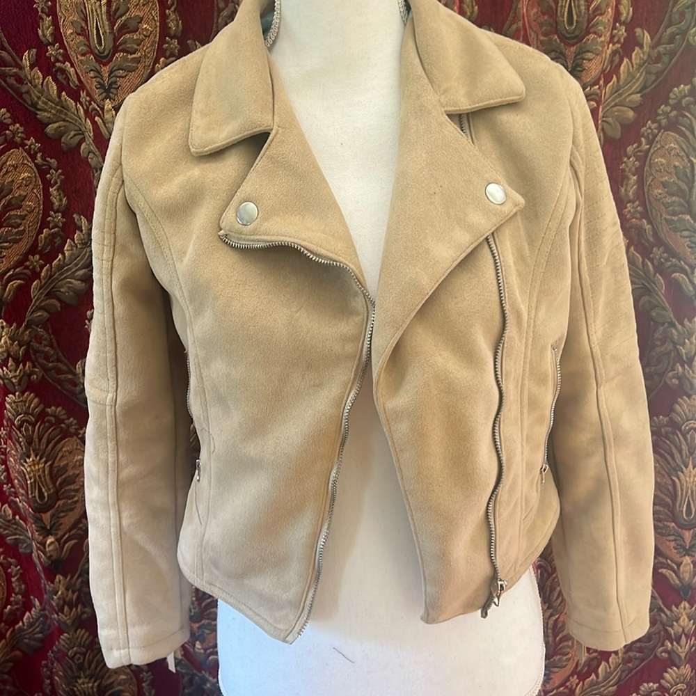 Jacket Teen 10/12 suede tan